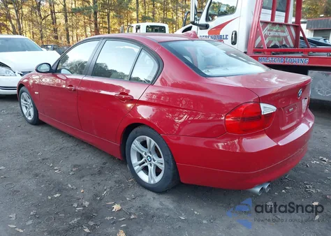 2008 BMW 328I из США, поврежденный, VIN WBAVA375X8NL51953